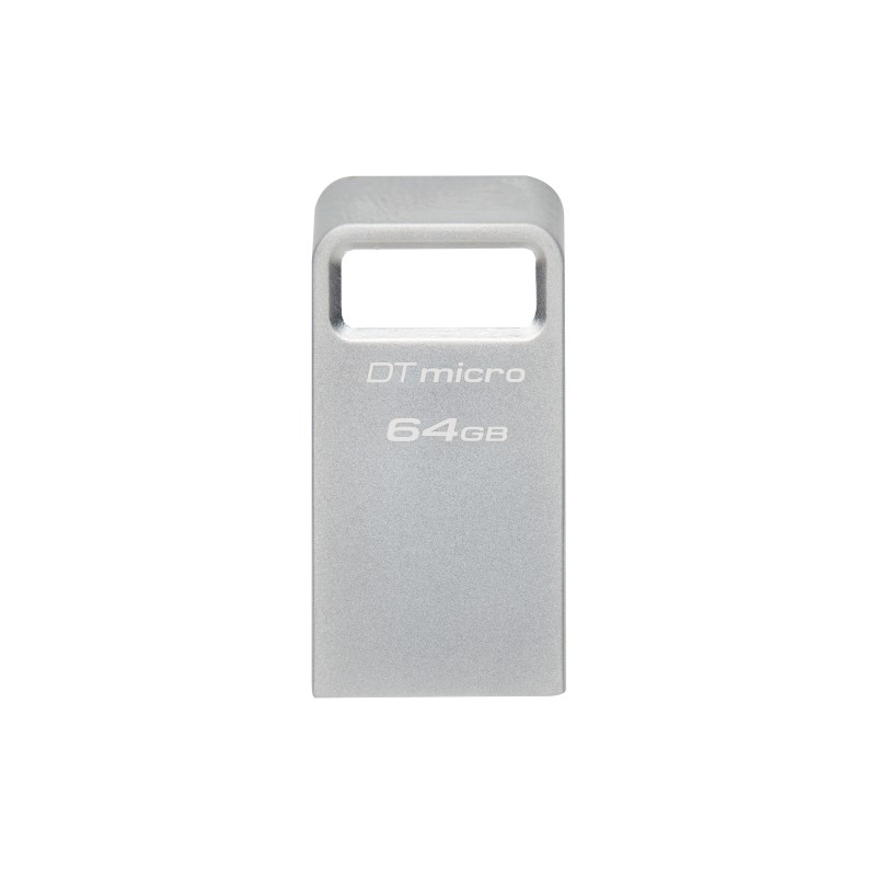 Kingston DataTraveler Micro 64GB USB 3.2 Gen 1 USB stick Sølv
